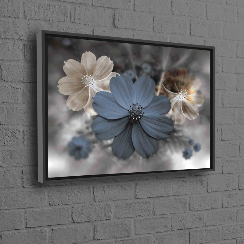 Print on Canvas, Framed Print without Mat, Black, 40 cm H x 60 cm W