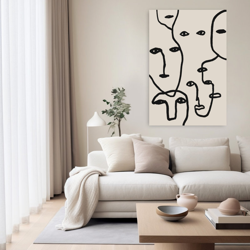 Art contemporain contemporain abstrait, H 60 po x l 40 po