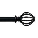 Opas Steel Adjustable Single Curtain Rod