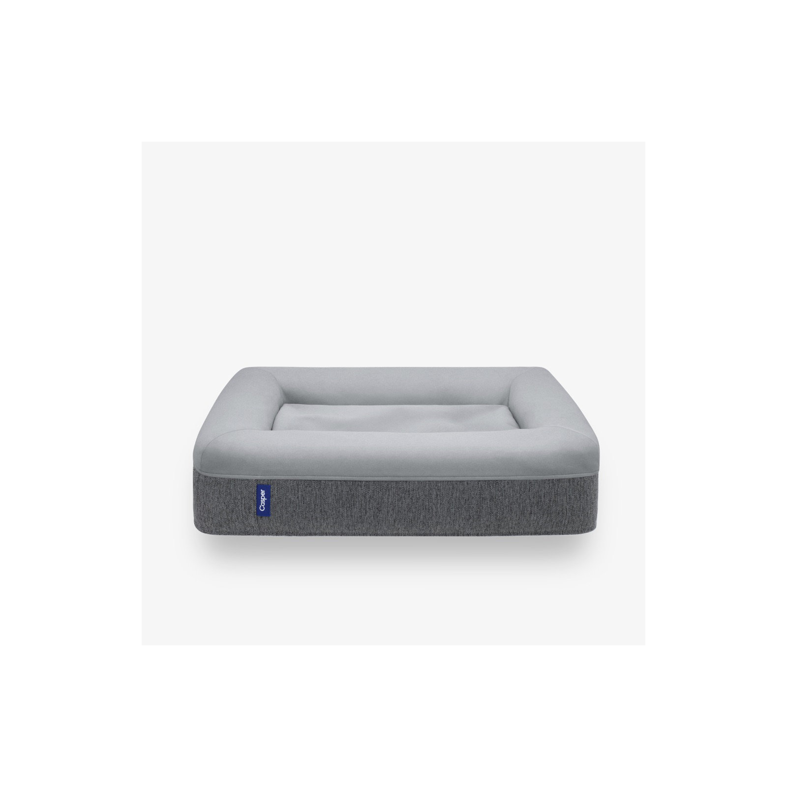 The Casper Dog Bed, Large (45" W x 35" D x 7"H), Gray