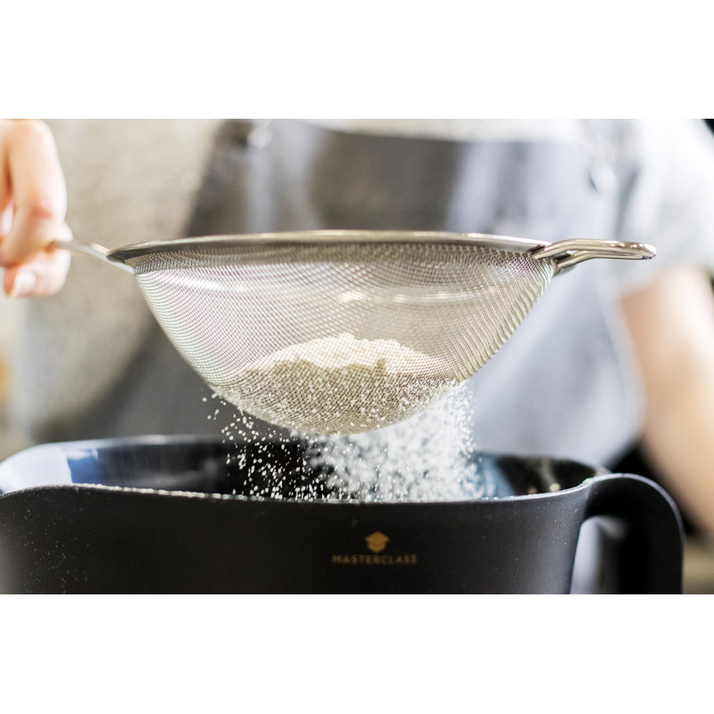 MasterClass Stainless Steel Food Strainer, 20.5 cm