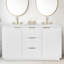 Meuble-lavabo double 60 po Aderyn-99368139