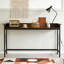 Table de canapé avec prise électrique, console