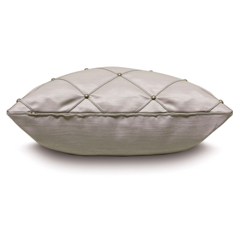 Vionnet Square Pillow Cover & Insert, Polyester