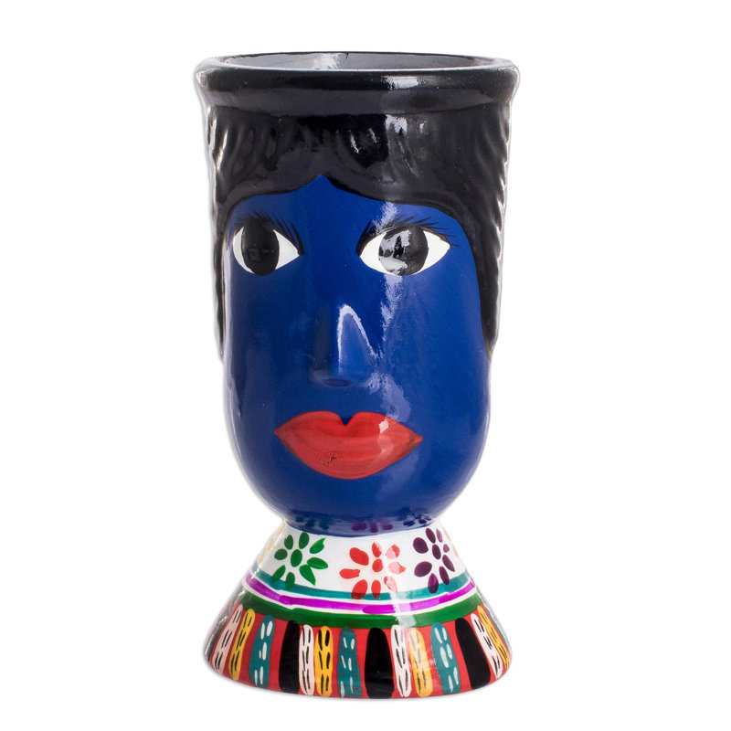 Handmade Ceramic Statue Planter