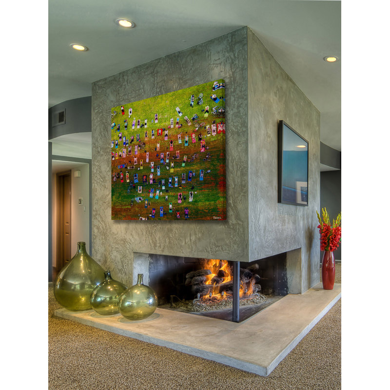 Parvez Taj - Wrapped Canvas Print, 122cm H x 122cm W x 3.8cm D