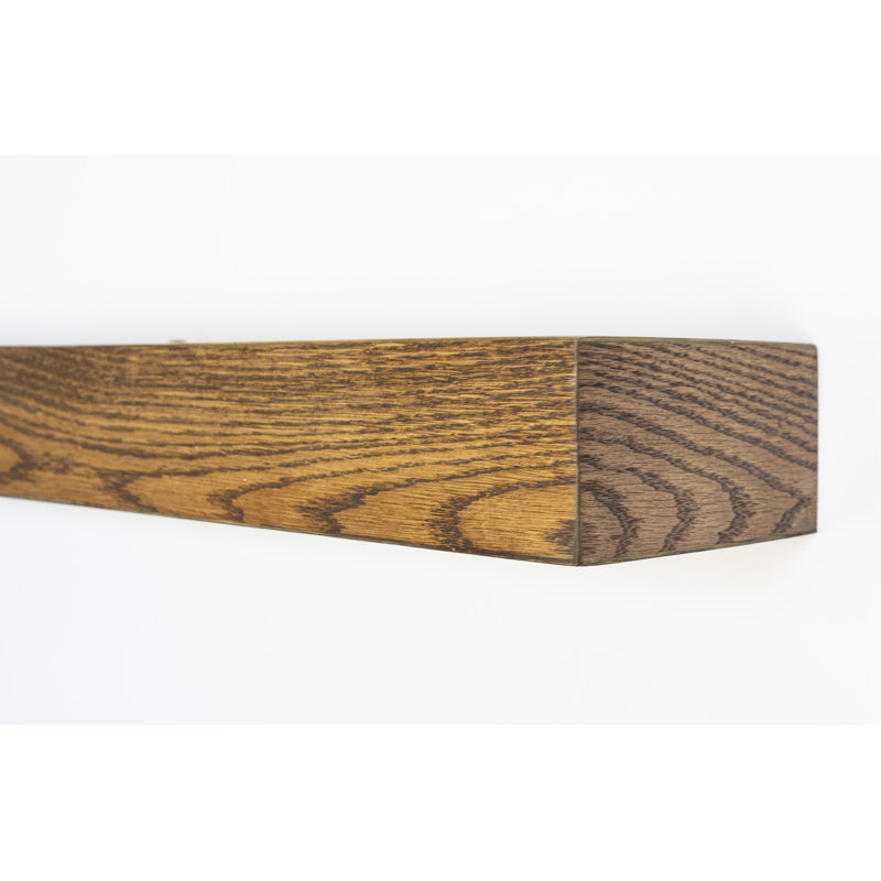 Ensemble de 2 tablettes flottantes Rayne, Miel, H 4 po x l 44 po x P 7 po