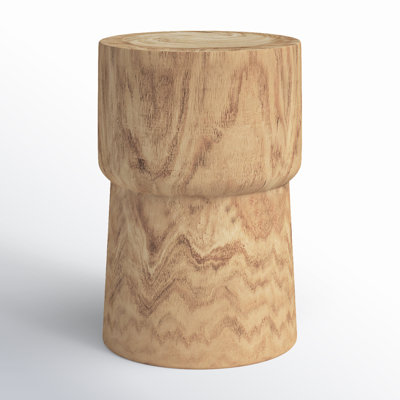 Velia Solid Wood End Table