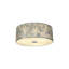 Fabric Semi Flush Mount