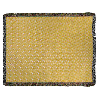 Couverture tissée hexagonale Katelyn Elizabeth