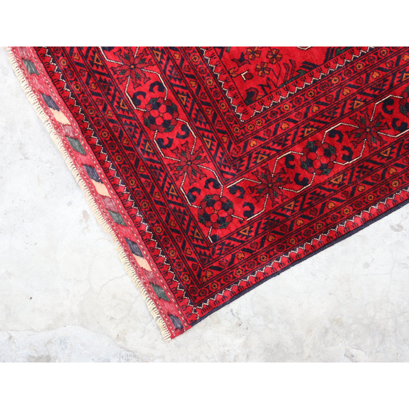 Wool Moroccan Area Rug, Rectangle 8'1" x 10'9"