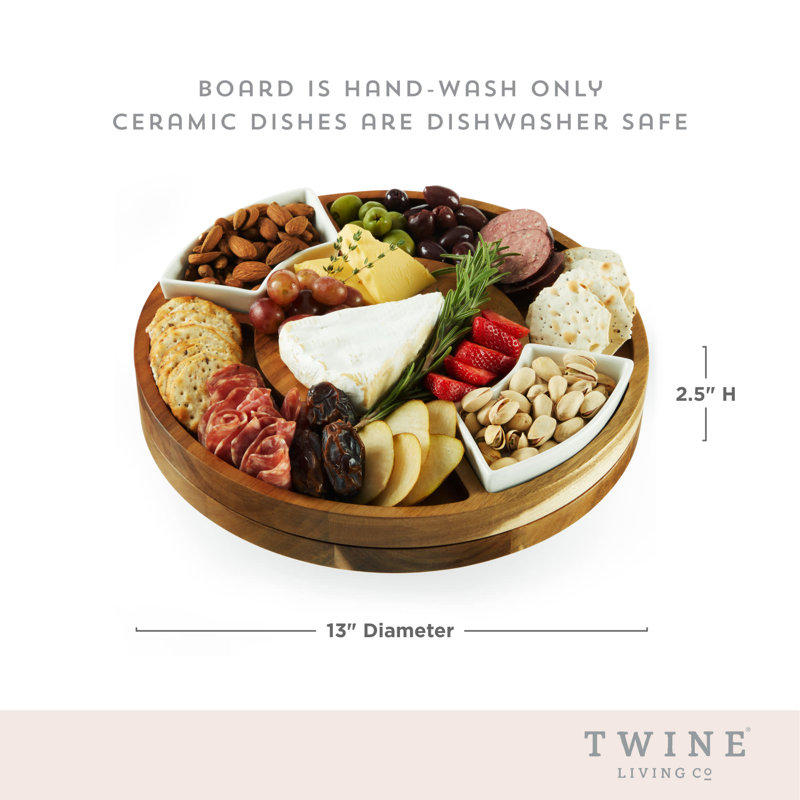 Planche de charcuterie rotative par Twine Living®