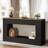 Modern Console Table, 55 Inch Wood Entryway Table With Storage-277753406-272257208