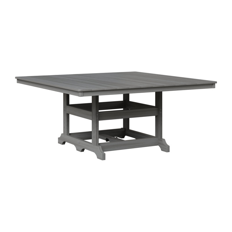 Berlin Gardens Garden Classic 66″ Dining Table, Driftwood Gray, Driftwood Gray