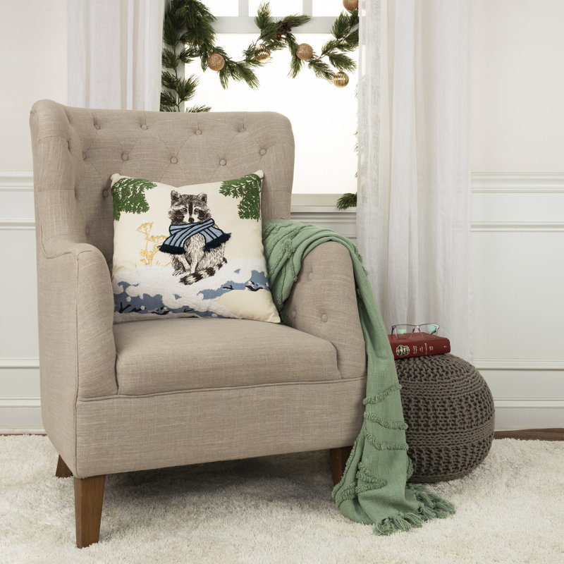  Coussin Racoon
