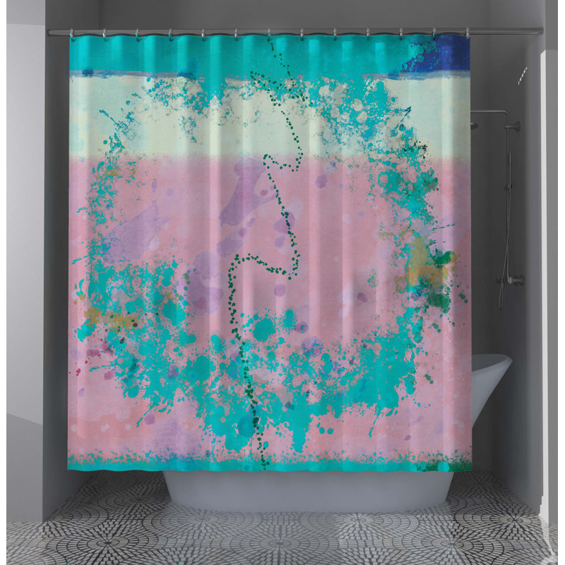 Rideau de douche abstrait Lorrell