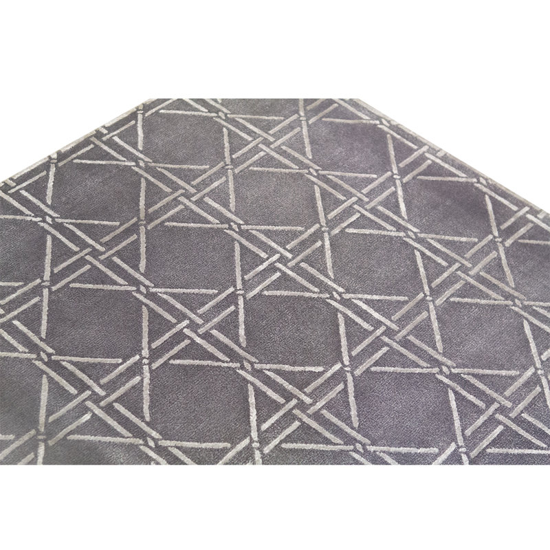 Tibetan Hand Woven Wool Geometric Area Rug