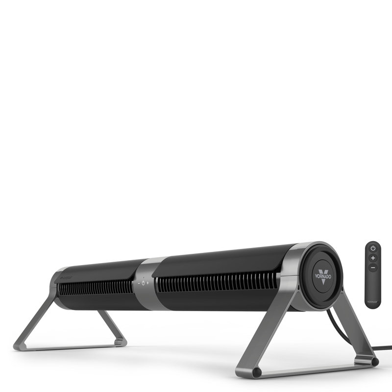 Vornado Black 35" Remote Controlled Tower Fan with Horizontal Airflow