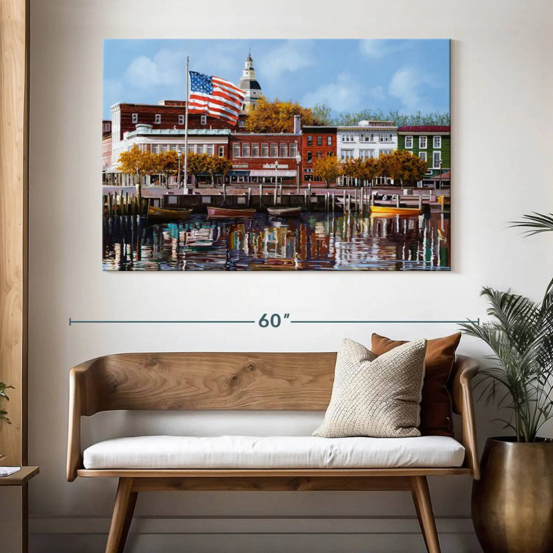 Annapolis, 34" H x 51" W