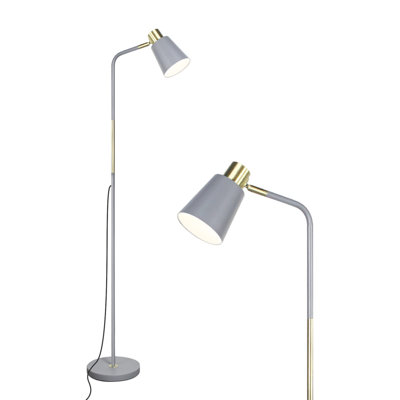 Lampe sur pied arquée 57,48 po Hadlock
