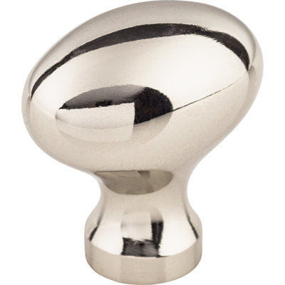 Egg 1 1/4" Length Oval Knob