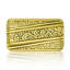 CHESTER RECTANGLE KNOB; MUSEUM GOLD FINISH