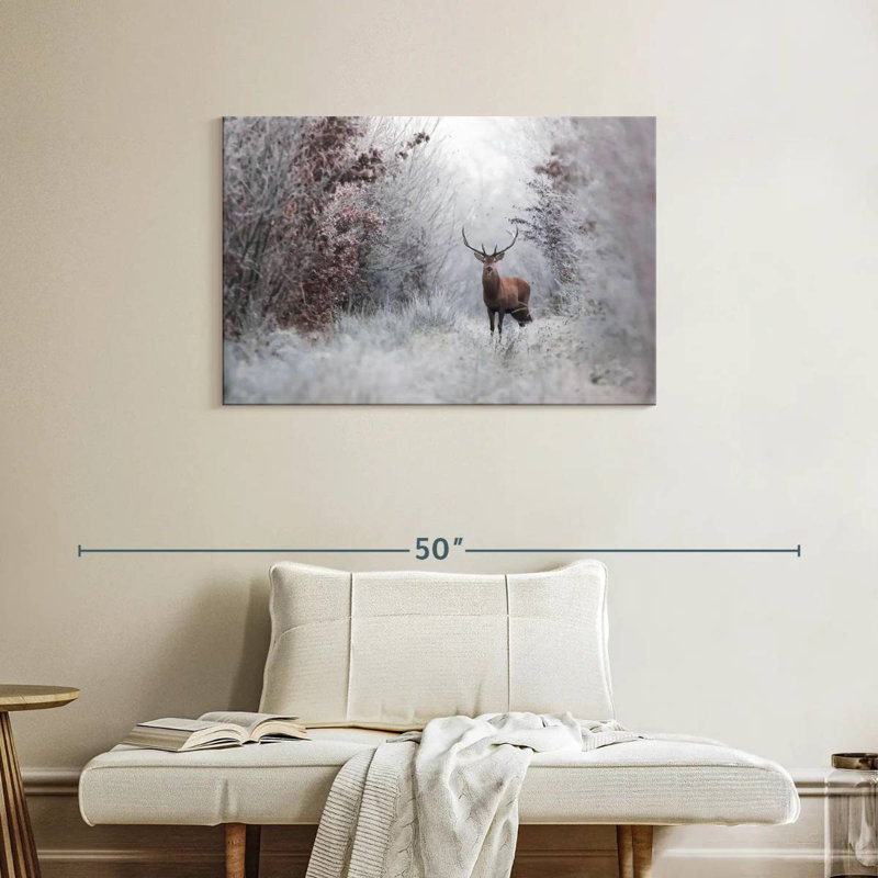 Crowle Deer, 24" H x 36" W