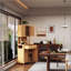 72-Foot-Tall, Double-Door Bamboo High-Capacity Storage Cabinet For Main Living Spaces With Natural Charm And Ample Storage