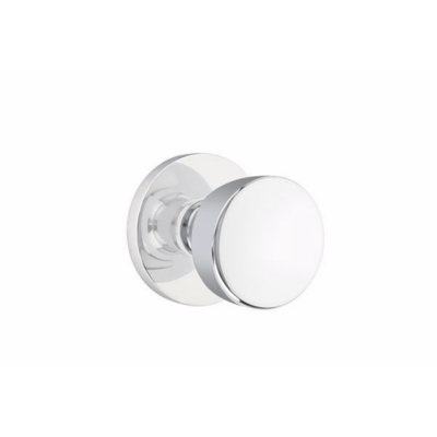 Ensemble de boutons de passage Emtek avec rosette à disque et bouton Laurent (CF)