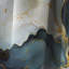 Rideau occultant en marbre Gold Timeless Marble Classic Delights II - abstrait-107539509