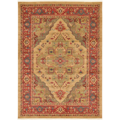 Tapis oriental brun clair Eesi
