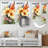 Floral Fusion In Summer Prairies I - Botanicals Metal Wall Decor, Modern Metal Print-505409952