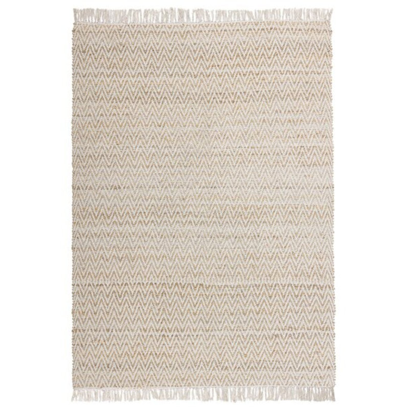 Chevron Flatweave Area Rug, Rectangle 140 x 200cm