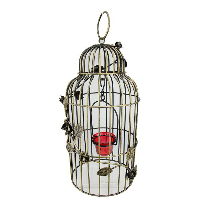 Lanterne porte-bougie 15 po