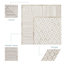 Monroe 8x8 Triangle Polished Marble Mosaic Tile-913617269