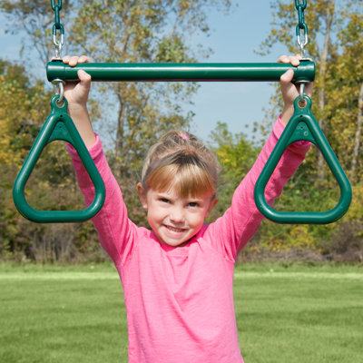 Trapeze Rings for Swing Sets