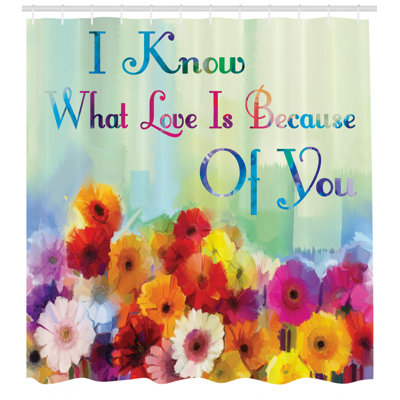 Shower Curtain with Hooks Included