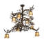 Lustre géométrique unique à 8 lumières Doekes