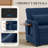 Convertible Sleeper Chair with USB, Single Sleeper Sofa-976093041