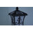 Black Solar & Hardwired Dual-Use Post Light, 4-Color Led, Ip65 Waterproof, With Remote Control, For Outdoor Gate & Patio