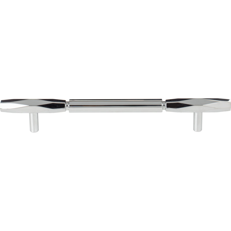 Kingsmill Bar Pull, Polished Chrome, 6 5/16" Center to Center