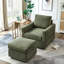 Chaise longue classique en velours côtelé avec, réglable pour le salon - canapé, odeur - tissu d'air frais-529816689