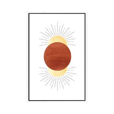Terracotta Sun by Whales Way - Print on Canvas