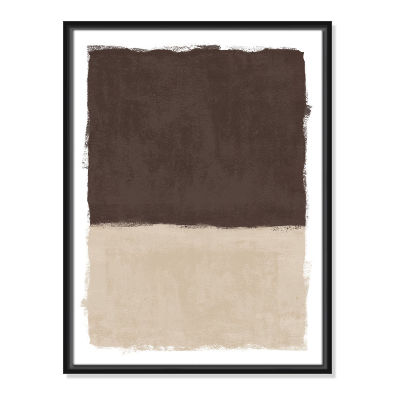 «Brownie Sundae I Print» par Natalie Carpentieri, L 19,5 po x H 25,5 po, Cadre flottant noir