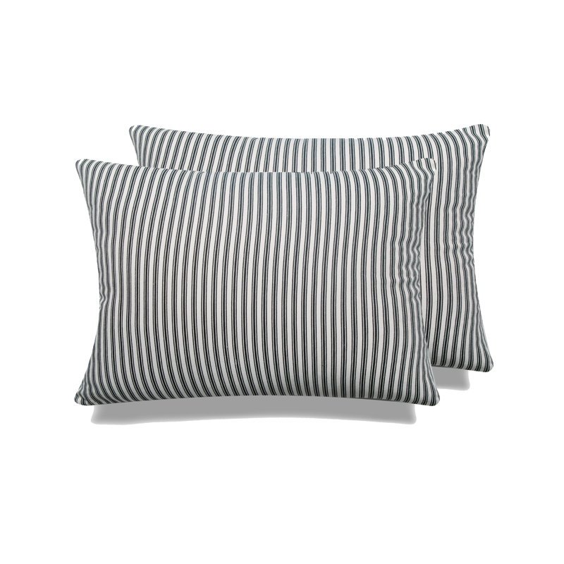 Housse de coussin Michael Penney, Plume, Noir