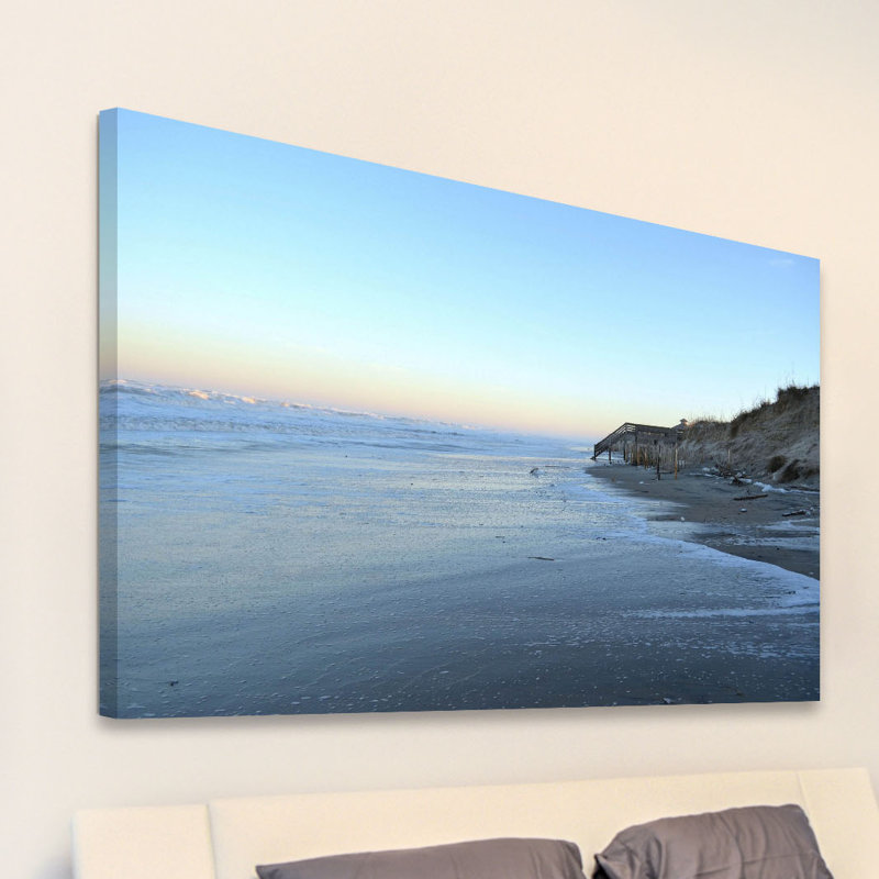 Sand Surf Sunshine by Robert Dickinson - Wrapped Canvas Print, 51cm H x 76cm W x 4cm D