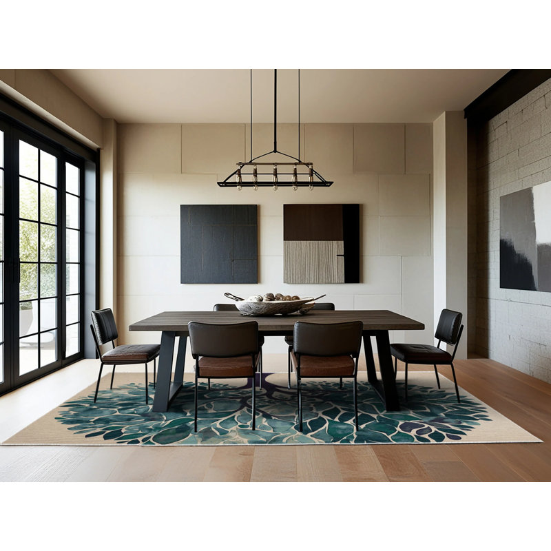 Shadowed Glade Rug, Square 4'