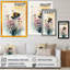 «Demitrio Bee Flying to a Flower WaterColor III», reproduction sur toile-87344041-87344040