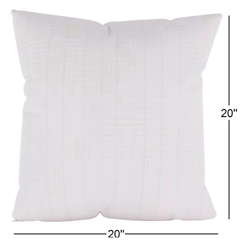 Coussin intérieur / extérieur Lani Sunbrella®, Jeu de neige
