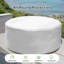 Wothsi Silver 6FT Round Pool Cover – Waterproof Oxford Fabric with Drawstring, Fits 6-Foot Pools, Heavy-Duty Protection-132608639